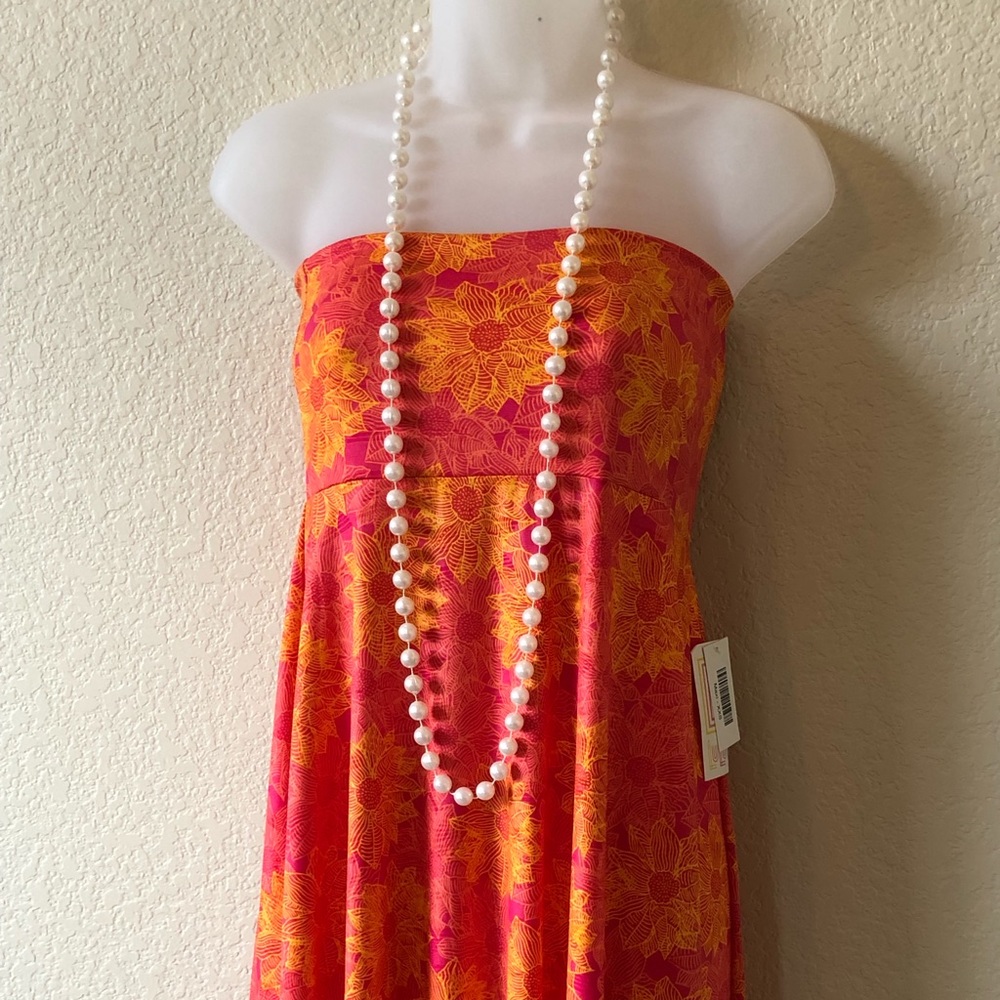 LuLaRoe Bright Floral Maxi Skirt - NWT